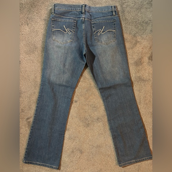 Vintage Daisy Fuentes Women's Blue Straight Leg Jeans Size 8 - Picture 2 of 7